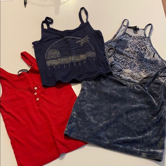 Brandy Melville Tops - Four tanks tops! S/XS